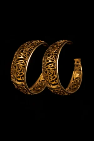 Salaman Golden Earrings